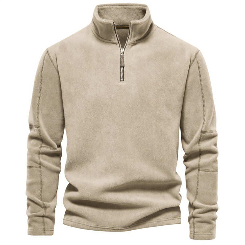 Maxwell™ | Fleece-Pullover med kvart lynlås