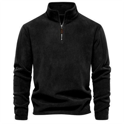 Maxwell™ | Fleece-Pullover med kvart lynlås